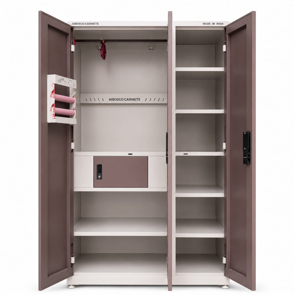 ABOSCO CABINETS – 3 Door Premium Steel Storage Cabinet - 2