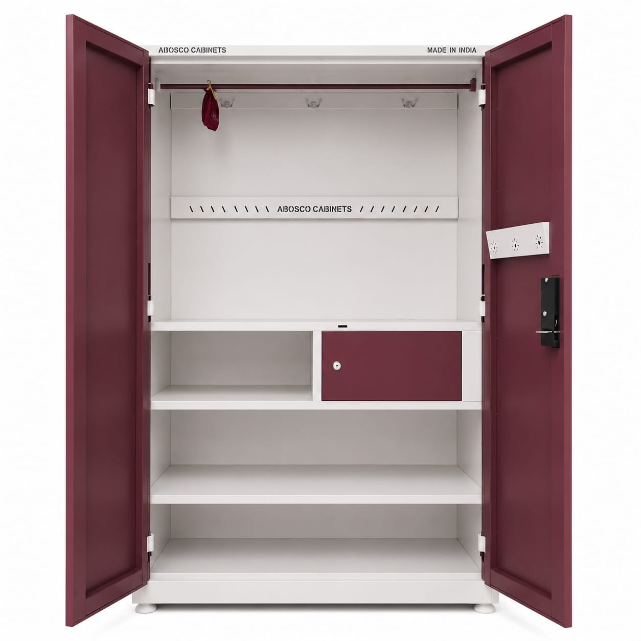 ABOSCO  2 door  Premium Steel Cabinets (3.5 feet) - 2